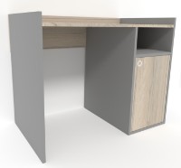 Письменный стол Smartex Tab Classic 130cm Графит/Дуб Светлый фото №2 — интернет-магазин Desire.md