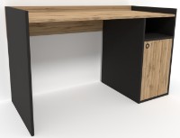 Письменный стол Smartex Tab Classic 110cm Чёрный/Дуб Тёмный фото №2 — интернет-магазин Desire.md