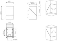 Candelabru de perete Trio Avon (270660142) imaginea #3 — magazin online Desire.md