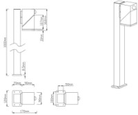 Уличный светильник Trio Avon (470669142) фото №3 — интернет-магазин Desire.md