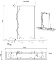 Люстра Trio Bell (301900467) фото №3 — интернет-магазин Desire.md