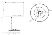 Настольная лампа Trio Hotel (501100101) фото №3 — интернет-магазин Desire.md