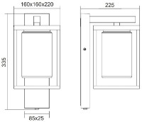 Candelabru de perete Trio Lunga (212060142) imaginea #2 — magazin online Desire.md