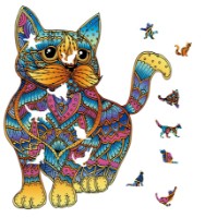 Пазл Eureka E2D Rainbow Wooden Cat (473610) фото №3 — интернет-магазин Desire.md