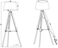 Lampadar Trio R40991011 imaginea #3 — magazin online Desire.md