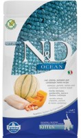 Hrană uscată pentru pisici Farmina N&D Ocean Cod Shrimp & Pumpkin Kitten 1.5kg