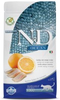 Hrană uscată pentru pisici Farmina N&D Ocean Herring & Orange Neutered 1.5kg