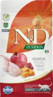 Сухой корм для кошек Farmina N&D Quail Pumpkin & Pomegranate Adult 1.5kg фото №1 — интернет-магазин Desire.md