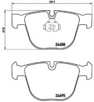 Set placute frână Brembo P 06 050 imaginea #2 — magazin online Desire.md