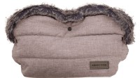 Mufă cărucior Kikka Boo Fur Melange Beige (31108040105)