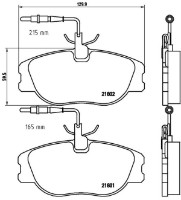 Комплект тормозных колодок Brembo P 23 061 фото №2 — интернет-магазин Desire.md