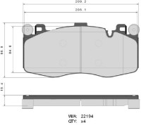 Set placute frână Brembo P 06 112 imaginea #2 — magazin online Desire.md