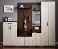 Тумба Ambianta Bruno 460x650x355mm Sonoma Inchis фото №3 — интернет-магазин Desire.md