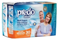 Подгузники для взрослых Predo Adult Medium 85-125cm 30pcs