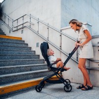 Carucior Momi Adelle Black Gold imaginea #9 — magazin online Desire.md