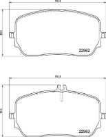 Set placute frână Brembo P 50 149 imaginea #2 — magazin online Desire.md