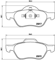Комплект тормозных колодок Brembo P 68 048 фото №2 — интернет-магазин Desire.md