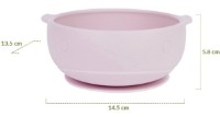 Силиконовая миска на присоске Kikka Boo Whale Pink (31302040118) фото №2 — интернет-магазин Desire.md