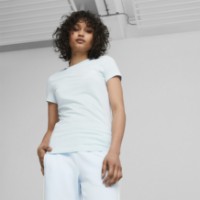 Tricou de dame Puma Classics Slim Tee Icy Blue XL imaginea #2 — magazin online Desire.md