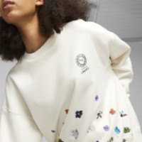 Женская толстовка Puma X Liberty Oversized Crew Fl Warm White M фото №3 — интернет-магазин Desire.md