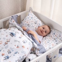 Lenjerie de pat pentru copii Perina Robo (ПК3-08.1) imaginea #2 — magazin online Desire.md