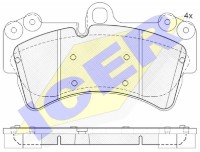 Комплект тормозных колодок ICER 181595 фото №2 — интернет-магазин Desire.md