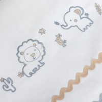 Lenjerie de pat pentru copii Perina Toys Sateen Collection (ТСK6-02.2) Aqua imaginea #5 — magazin online Desire.md