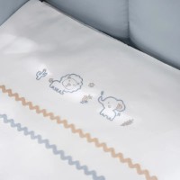 Lenjerie de pat pentru copii Perina Toys Sateen Collection (ТСK6-02.2) Aqua imaginea #6 — magazin online Desire.md