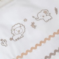 Lenjerie de pat pentru copii Perina Toys Sateen Collection (ТСK6-02.4) Sand imaginea #4 — magazin online Desire.md