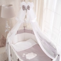 Lenjerie de pat pentru copii Perina Бамбино Oval (ББO6.2-125x75)