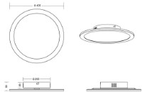 Потолочный светильник Trio 657494007 фото №3 — интернет-магазин Desire.md