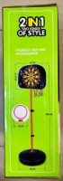 Rack de baschet+darts Sport Set Basketball + Darts 2in1 WT666