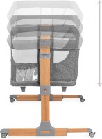 Pătuţ Momi Smart Bed 4in1 Grey imaginea #2 — magazin online Desire.md