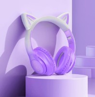 Наушники Hoco W42 Cat Purple Grape фото №2 — интернет-магазин Desire.md