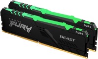 Оперативная память Kingston Fury Beast 32Gb DDR4-3733MHz Kit (KF437C19BB12AK2/32) фото №2 — интернет-магазин Desire.md