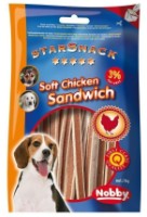 Snackuri pentru câini Nobby StarSnack Soft Chicken Sandwich 70g