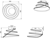 Потолочный светильник Trio R67051106 фото №2 — интернет-магазин Desire.md