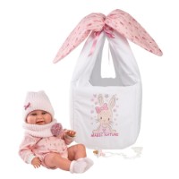 Păpușa Llorens Nica Recien Nacida Porta Bebe Magic Nature (73802) imaginea #6 — magazin online Desire.md