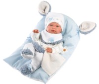 Păpușa Llorens Nico Recien Nacido Cojin Azul (73895)