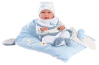 Păpușa Llorens Nico Recien Nacido Cojin Azul (73895) imaginea #3 — magazin online Desire.md