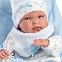 Păpușa Llorens Nico Recien Nacido Cojin Azul (73895) imaginea #5 — magazin online Desire.md