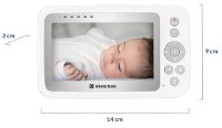 Monitor bebe Kikka Boo Aneres White (31303040080) imaginea #3 — magazin online Desire.md