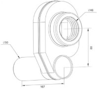 Sifon pentru pisuar Eurociere A50450 imaginea #3 — magazin online Desire.md