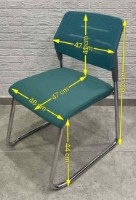 Стул ART ASB-303C Blue фото №5 — интернет-магазин Desire.md