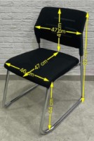 Scaun ART ASB-303C Black imaginea #5 — magazin online Desire.md