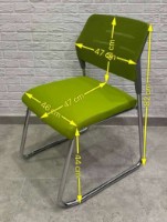 Стул ART ASB-303C Green фото №5 — интернет-магазин Desire.md