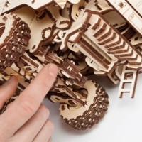 3D пазл-конструктор Ewa Toys Harvesting Combine With Grain Header фото №5 — интернет-магазин Desire.md