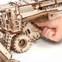 3D пазл-конструктор Ewa Toys Harvesting Combine With Grain Header