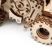 3D пазл-конструктор Ewa Toys Harvesting Combine With Grain Header фото №10 — интернет-магазин Desire.md