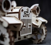 3D пазл-конструктор Ewa Toys Retrocar